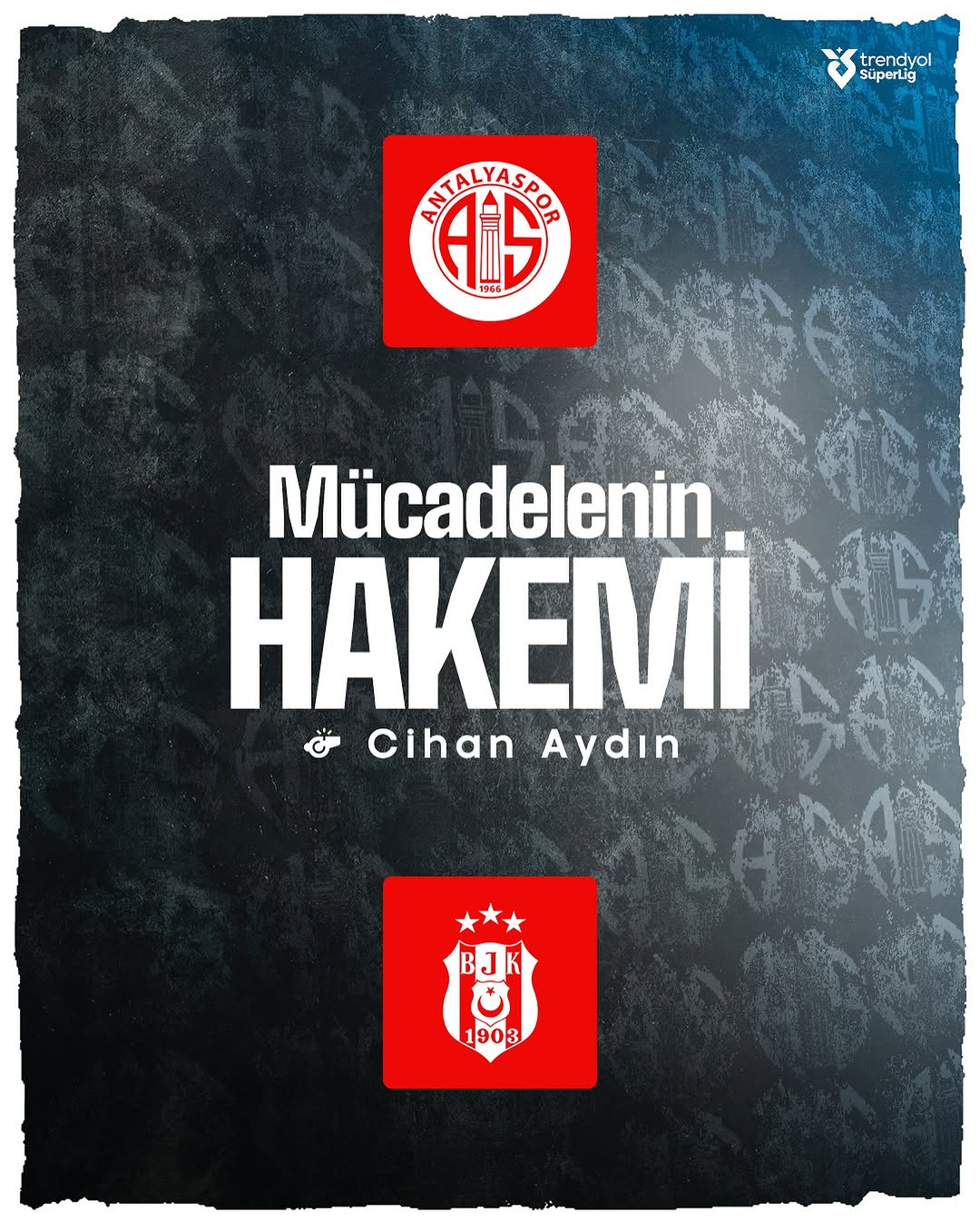 Antalyaspor - Beşiktaş Maçının Hakem Heyeti Açıklandı