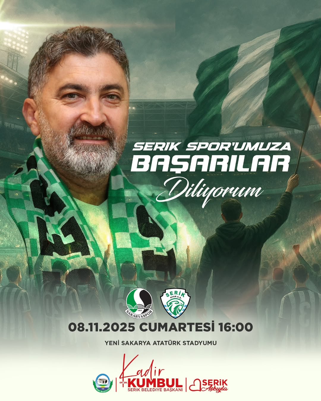 Serik Belediyesi, Serik Spor'a Başarı Diledi