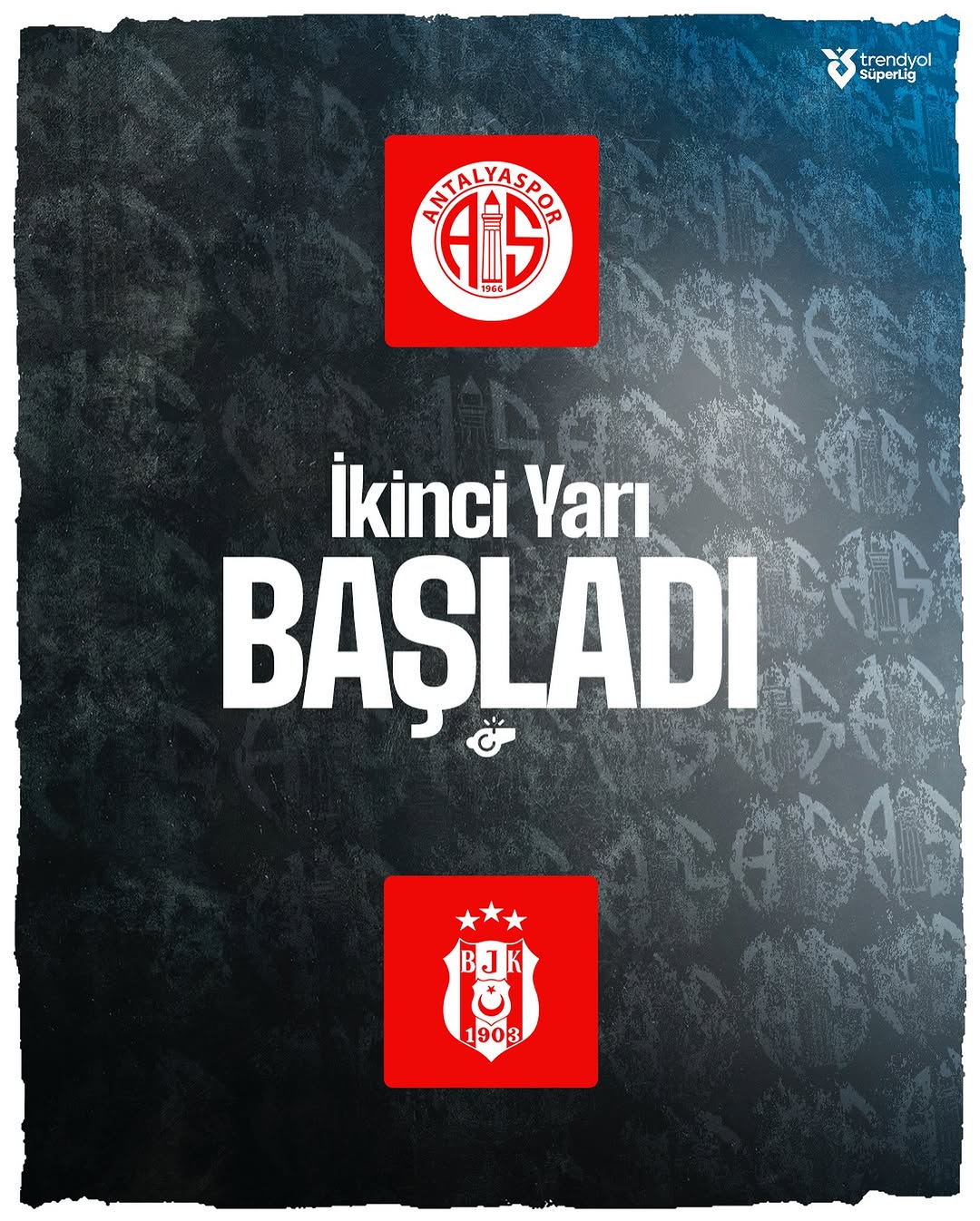 Antalyaspor İkinci Yarıya Başladı