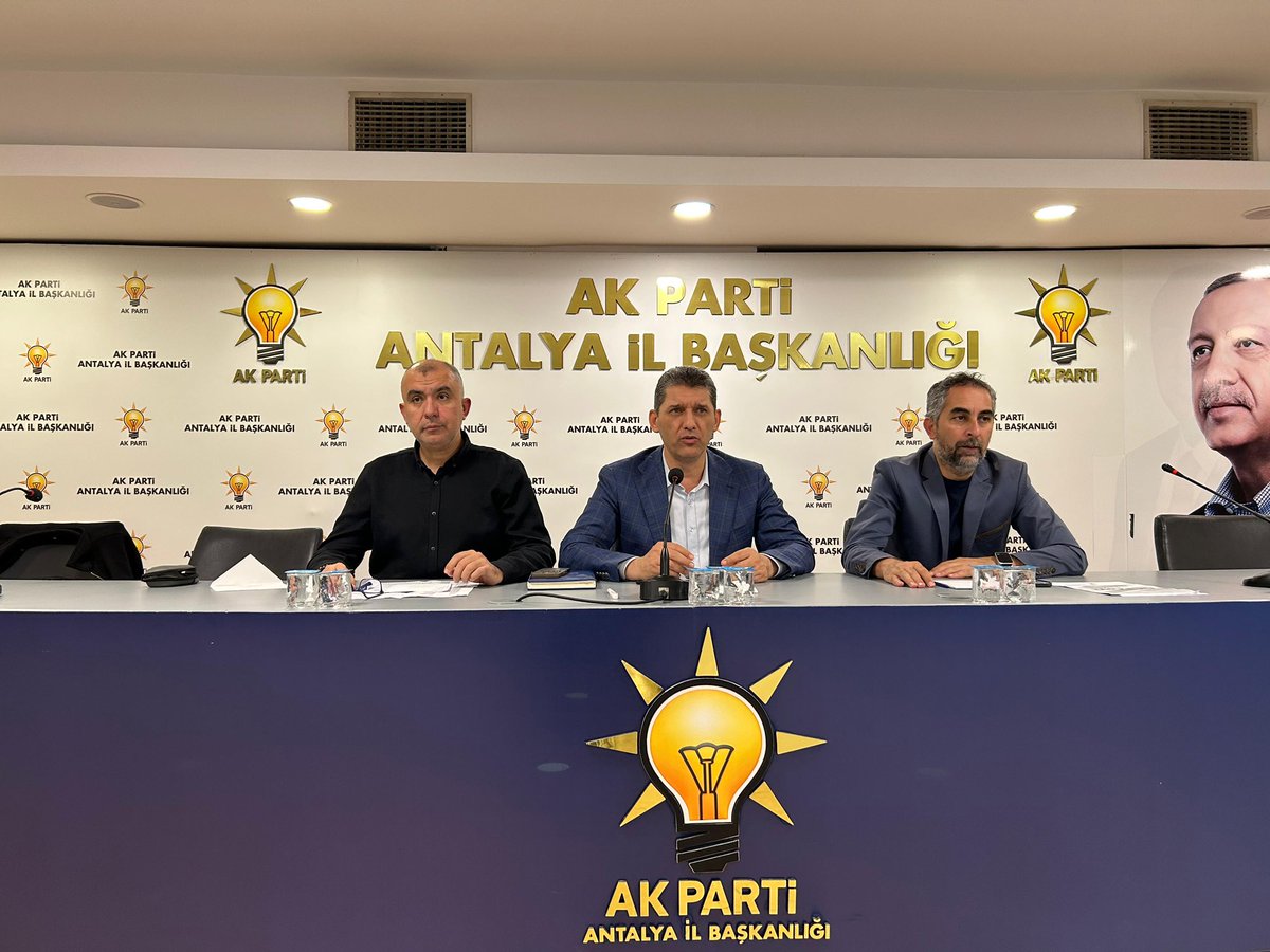 Antalya'da AK Parti İl Yönetimi Toplantıları Tamamlandı