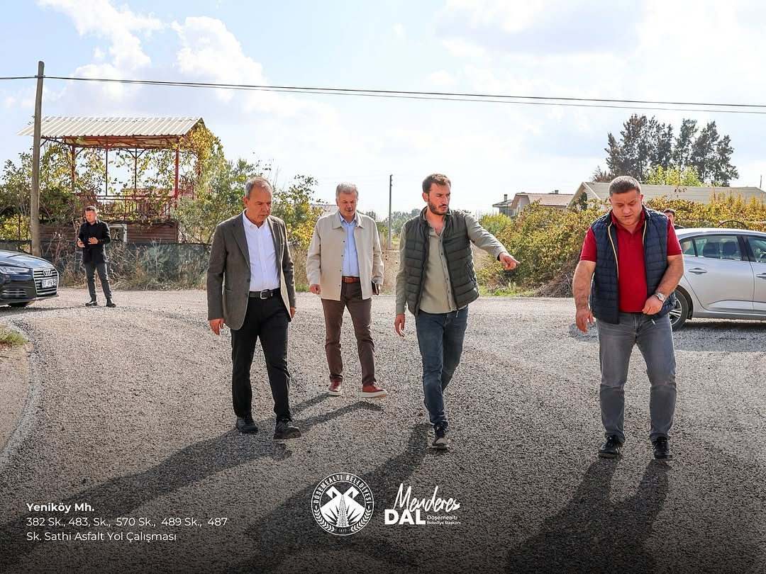 Döşemealtı'nda 6 Sokakta Sathi Asfalt Çalışması Tamamlandı