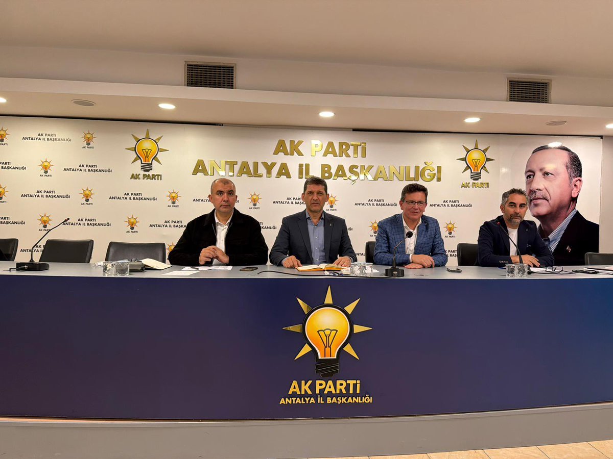 <![CDATA[AK Parti Antalya İl Yönetimi Yeni Dönem Toplantılarını Tamamladı]]>