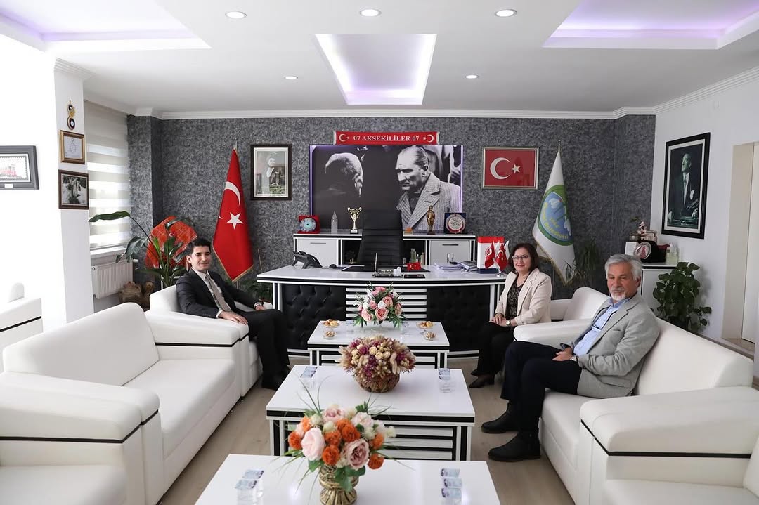 Akseki Kaymakamı Yusuf Ilıca, Belediye Ziyaretinde Buluştu