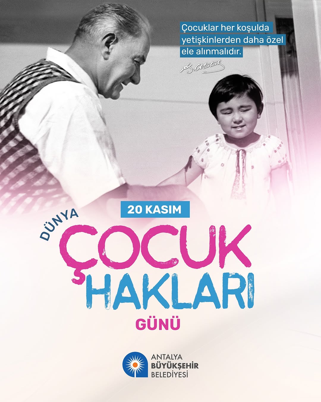 Antalya'da Dünya Çocuk Hakları Günü: 