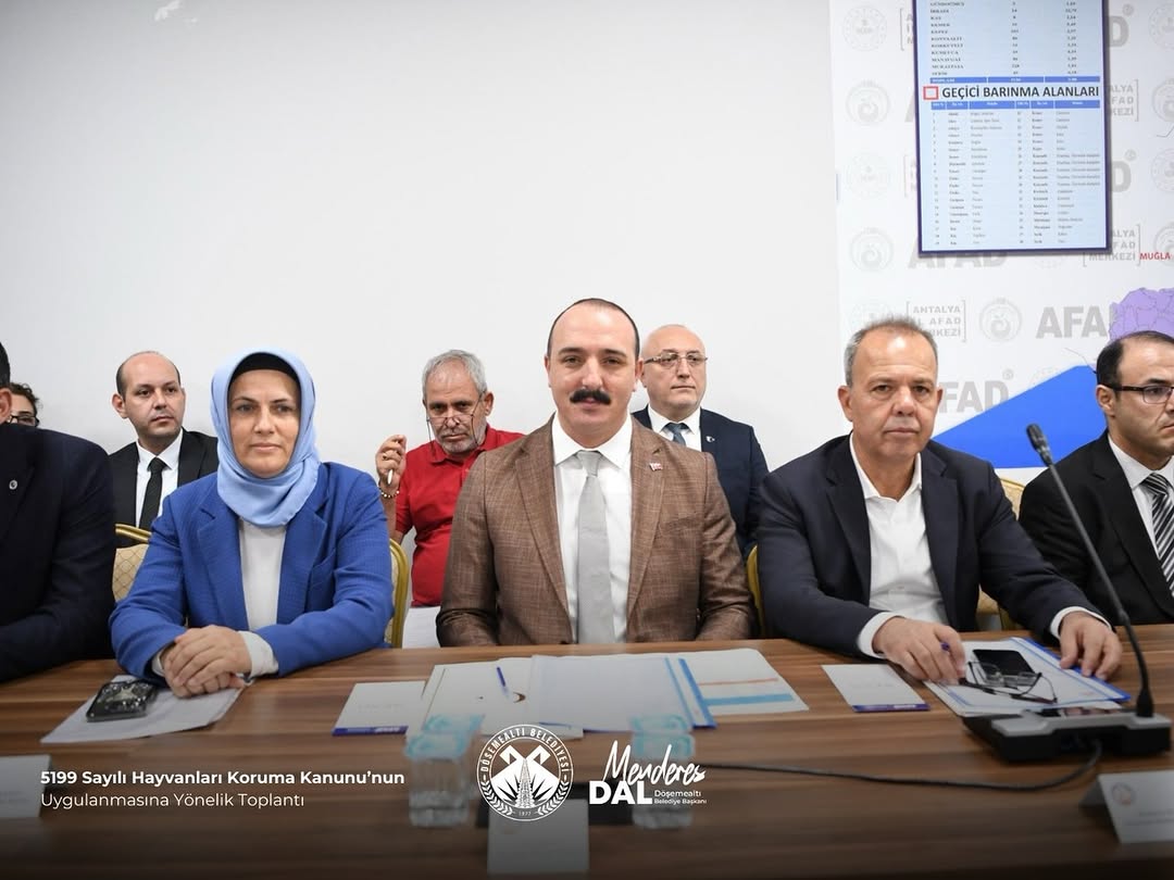 Antalya'da 5199 Sayılı Hayvanları Koruma Kanunu Uygulama Toplantısı Yapıldı