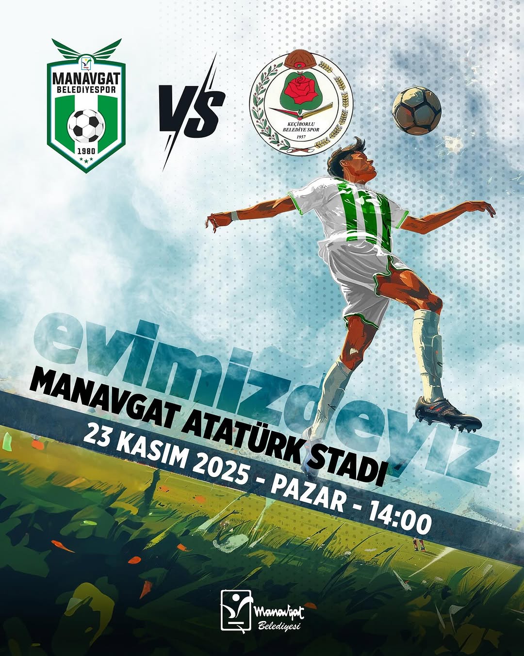 Manavgat Belediyespor'da Taraftar Günü: ERO Konseri ve Keçiborlu Maçı