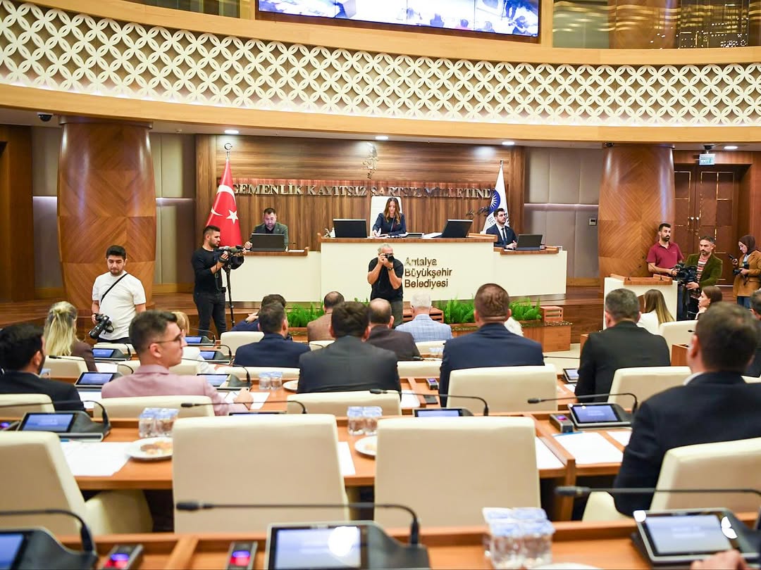 Antalya Büyükşehir Belediyesi Kasım Ayı Meclis Toplantısı Tamamlandı
