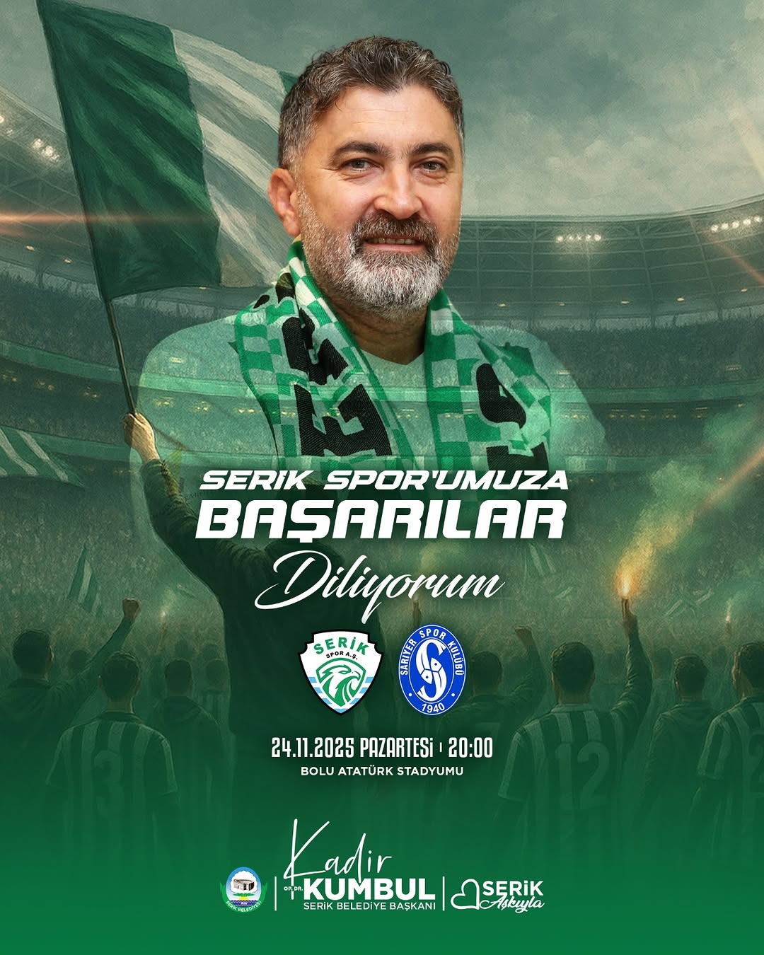 Serik Belediyesi, Serik Spor'a Başarı Diledi