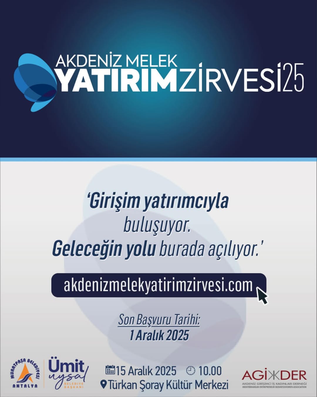 Antalya'da İlk Kez Melek Yatırımcı Zirvesi Düzenleniyor