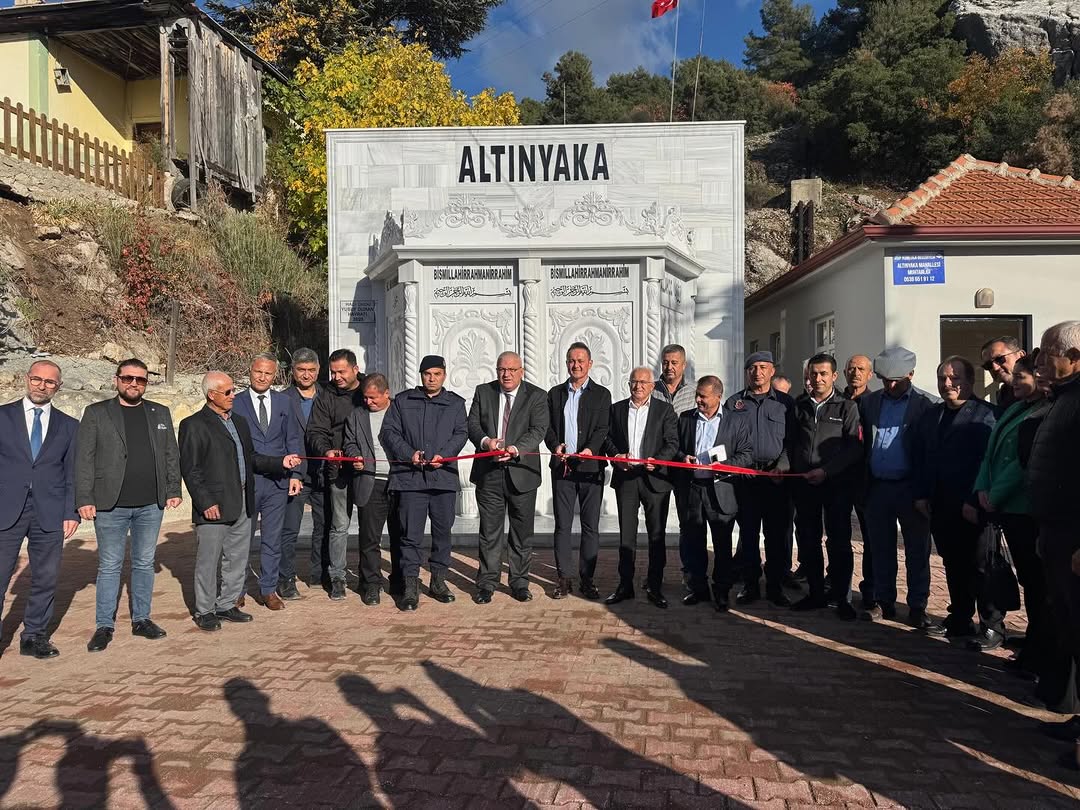Kumluca'da Altınyaka Mahallesi'ne Yeni Muhtarlık Binası ve Hayrat Açıldı