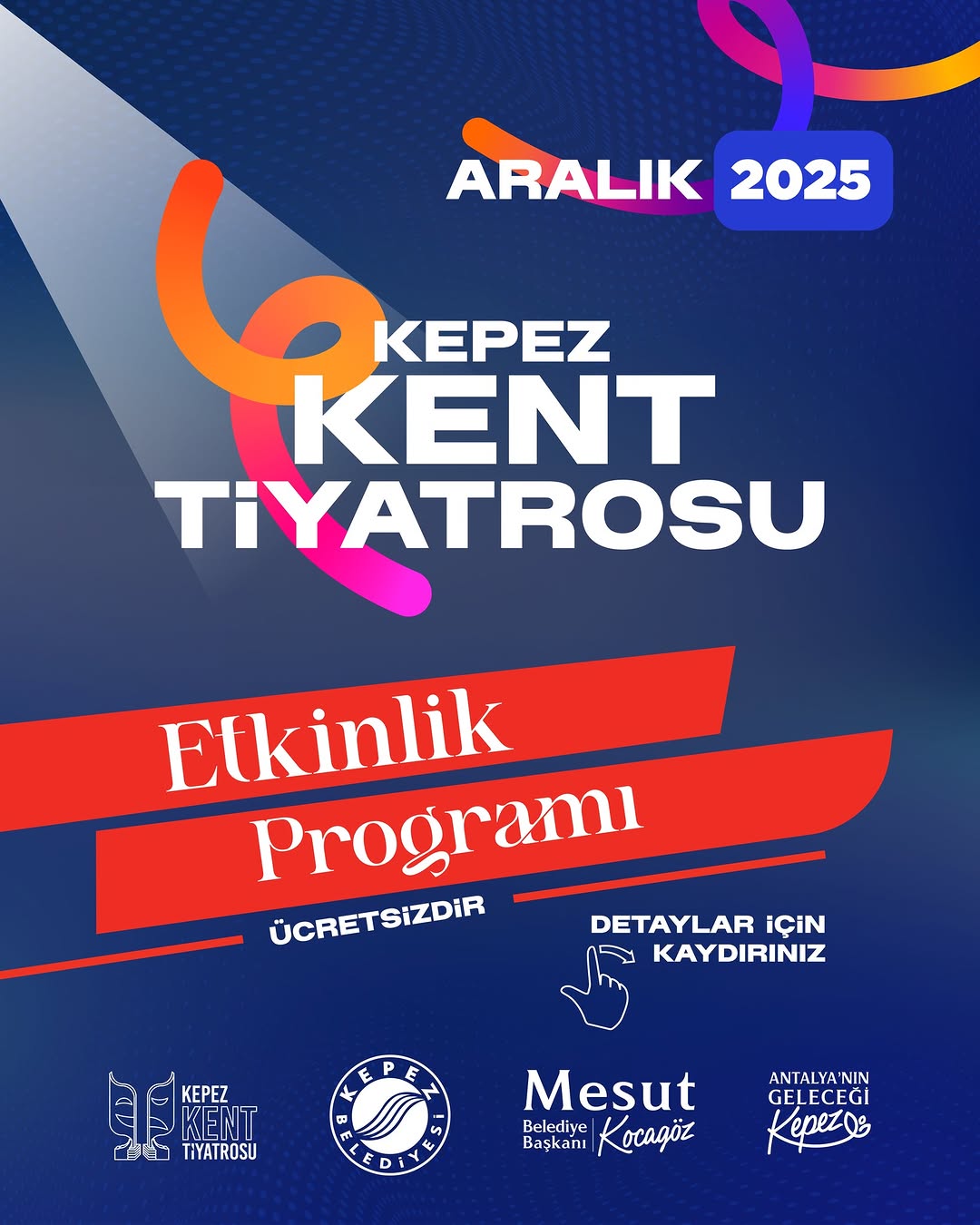 Kepez Belediyesi Kent Tiyatrosu Aralık Ayında Ücretsiz Oyunlarla Sahne Alacak