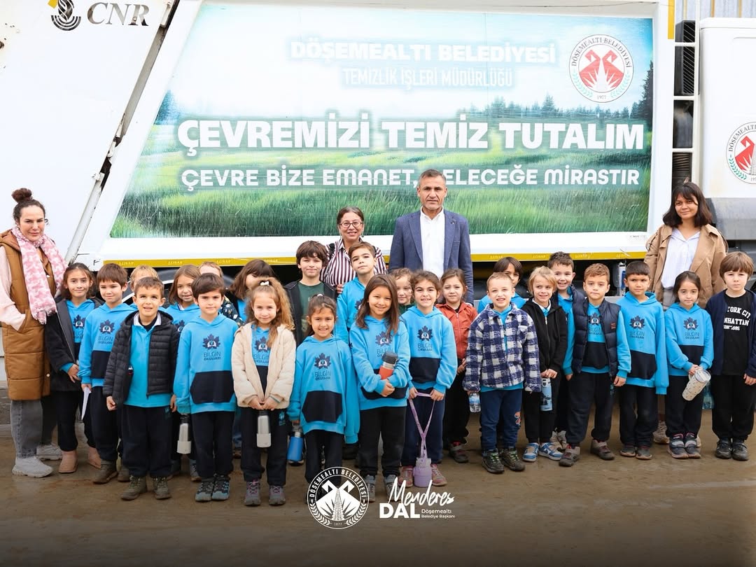 Döşemealtı'nda Öğrenciler Belediye Hizmetlerini Yerinde İnceledi