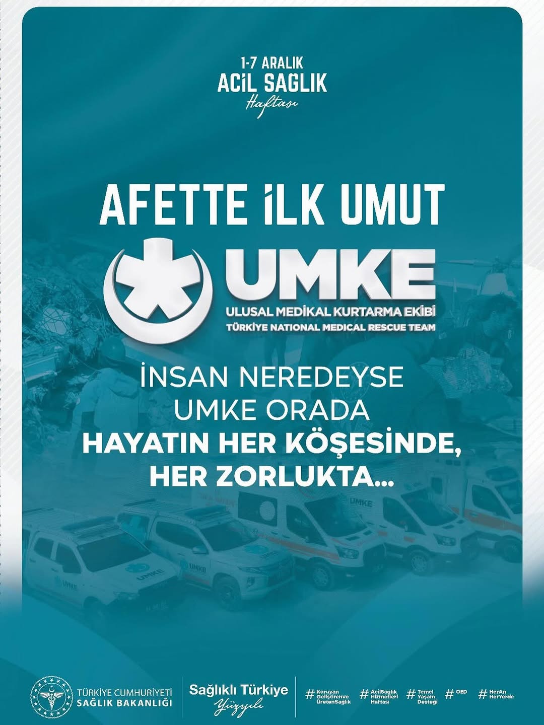 Antalya'da Acil Sağlık Hizmetleri Haftası'nda UMKE'nin Önemi Vurgulandı