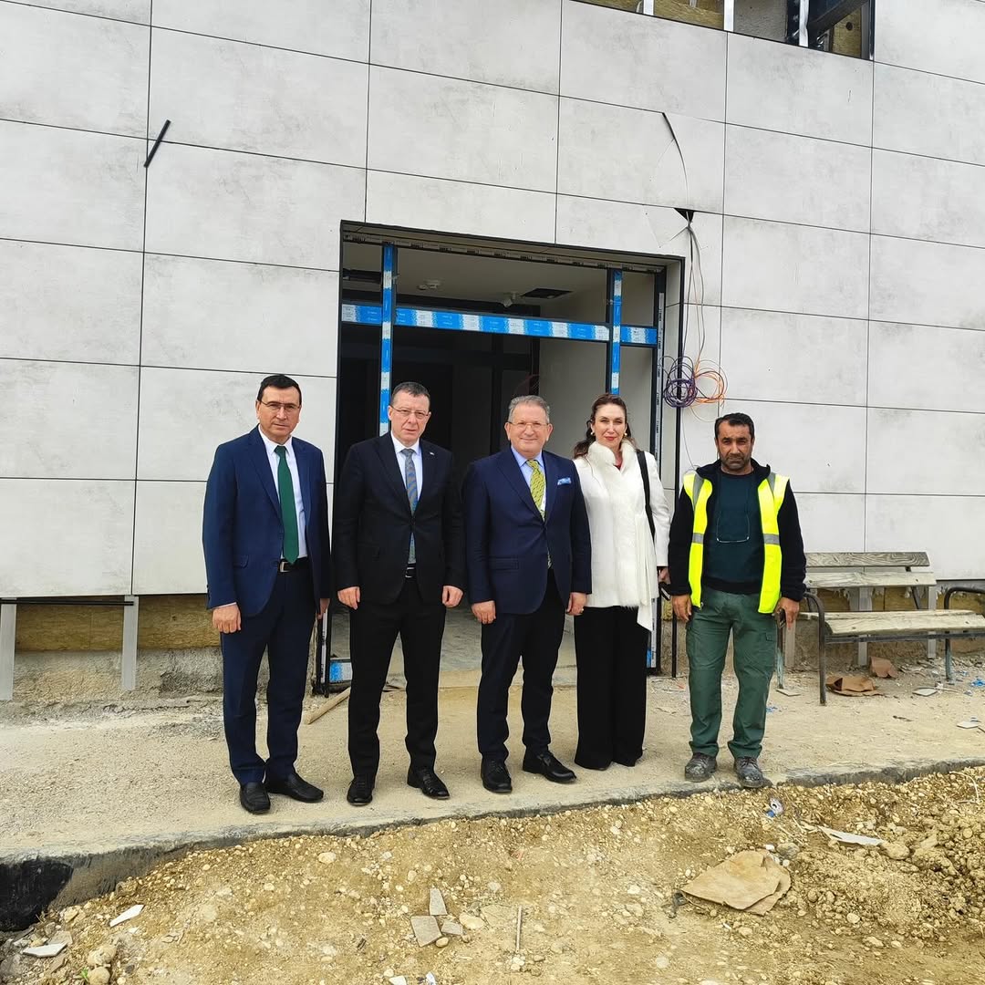 Antalya Aksu Devlet Hastanesi'nin İnşaat Süreci Yerinde İncelendi