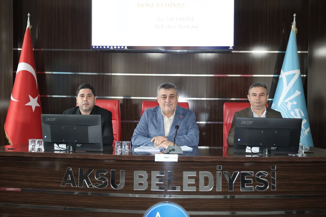 Aksu Belediyesi Yılın Son Meclis Toplantısını Gerçekleştirdi