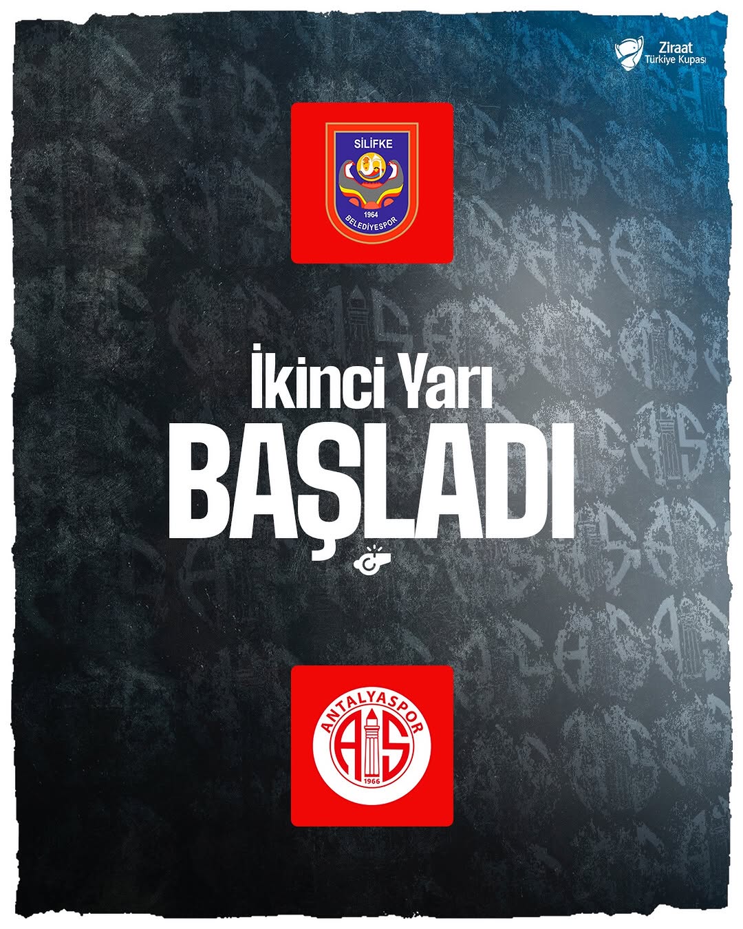 Antalyaspor İkinci Yarıya Başladı