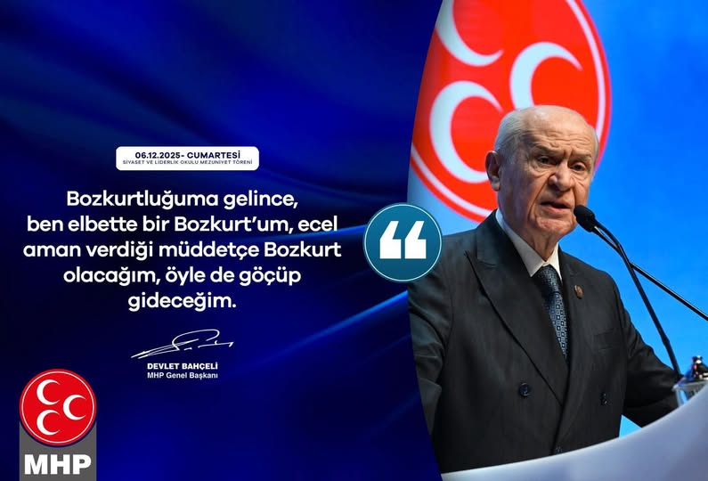Devlet Bahçeli: