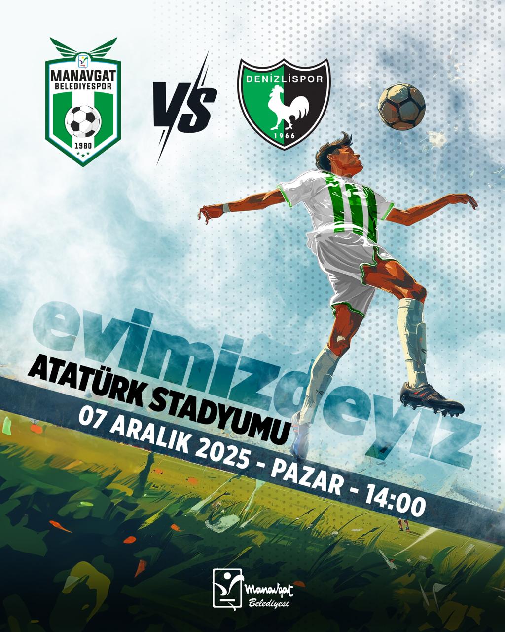 Manavgat Belediyespor, Denizlispor'u Ağırlayacak