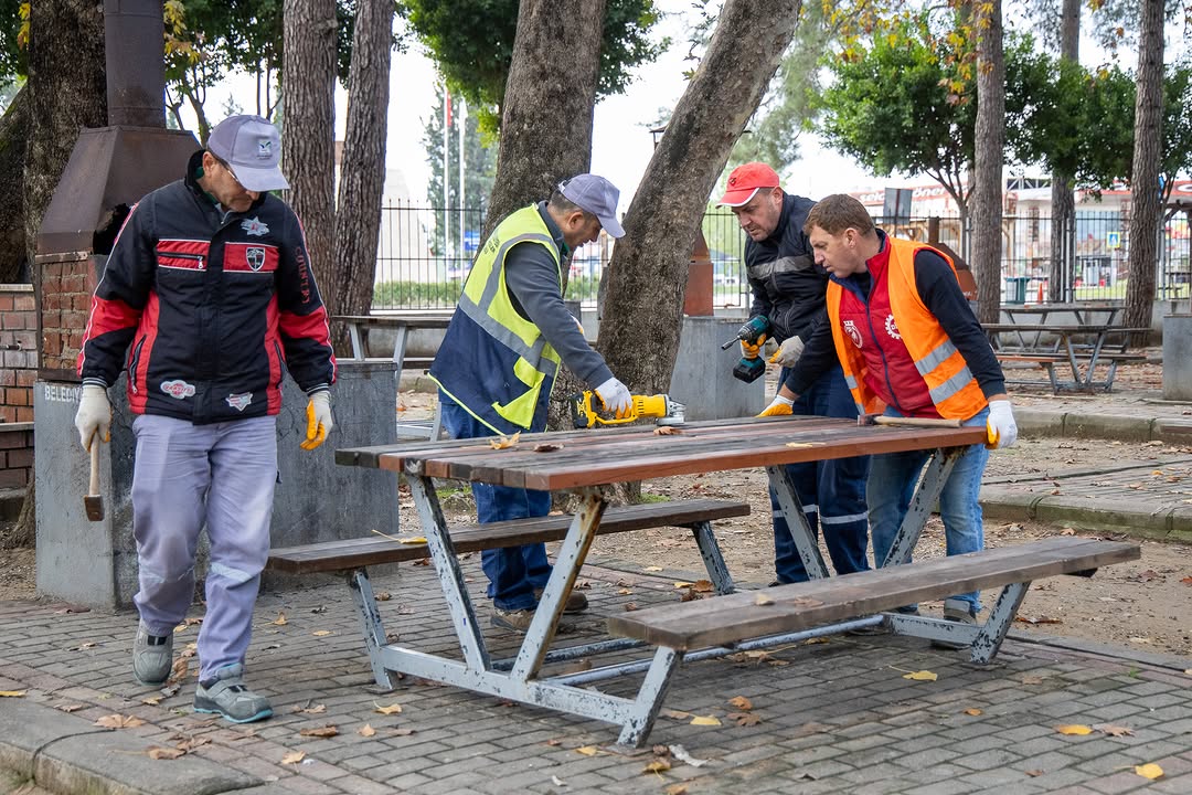 Manavgat Şelale Mesire Alanı'nda Yenileme Çalışmaları Başladı