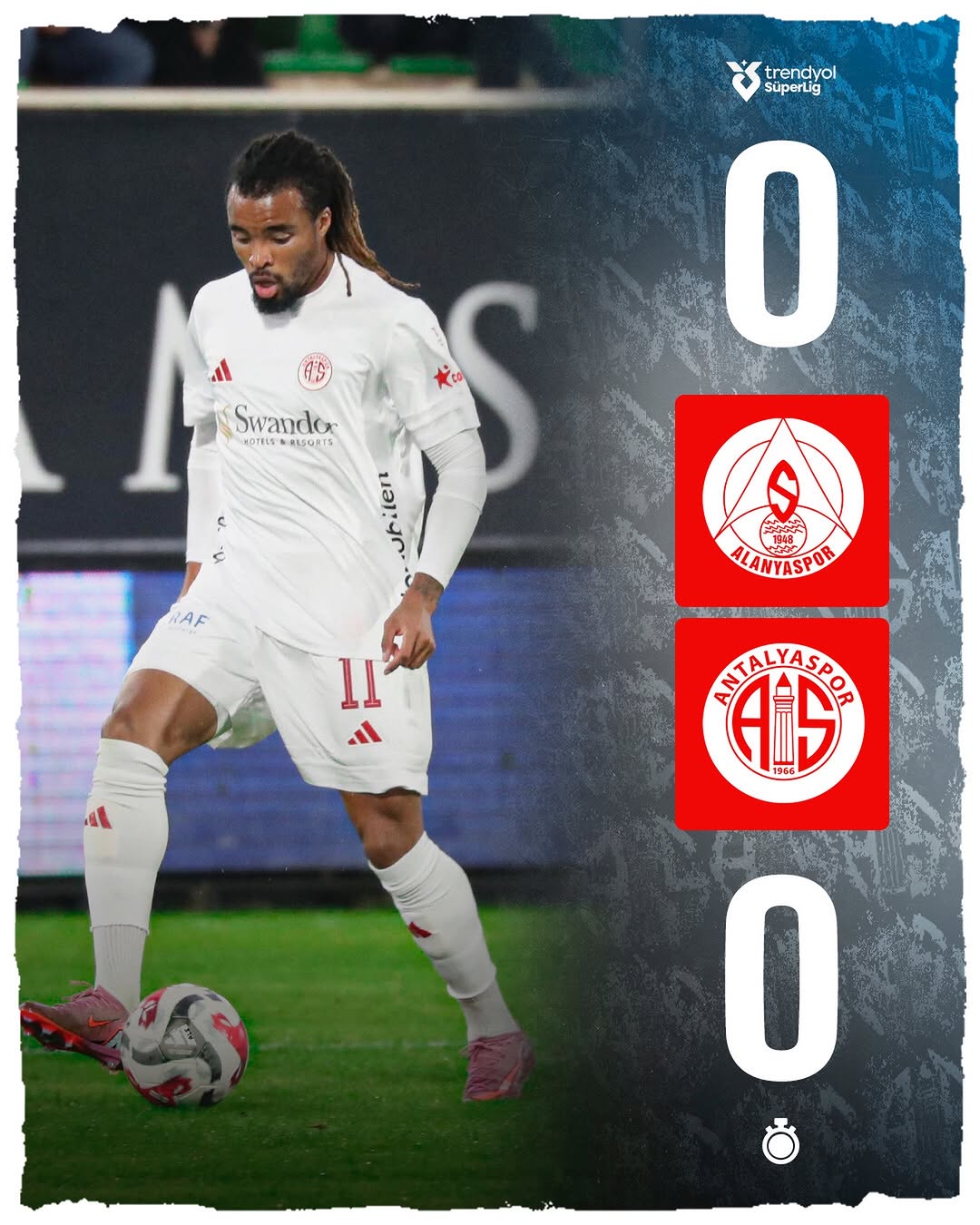 Antalyaspor, Alanyaspor Karşısında Deplasmanda Puanla Ayrıldı