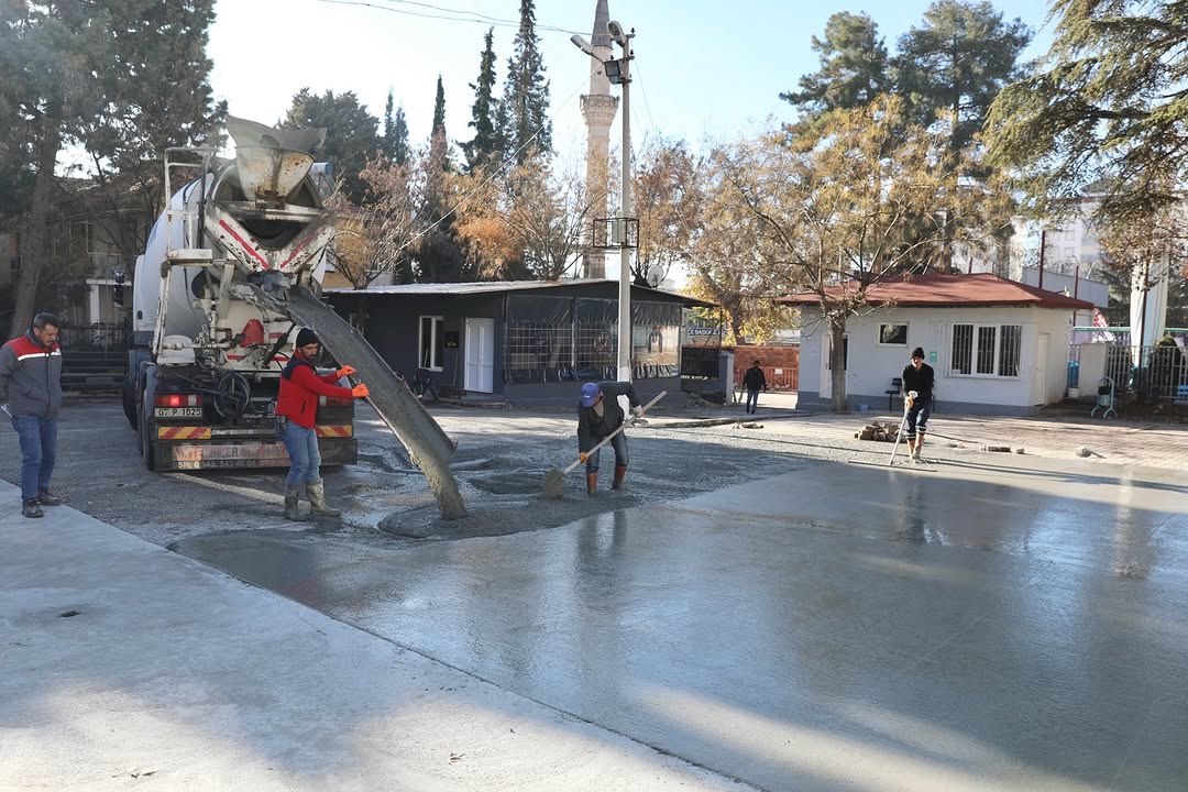 Elmalı'da Öğrenciler İçin Güvenli Spor Alanı Çalışması