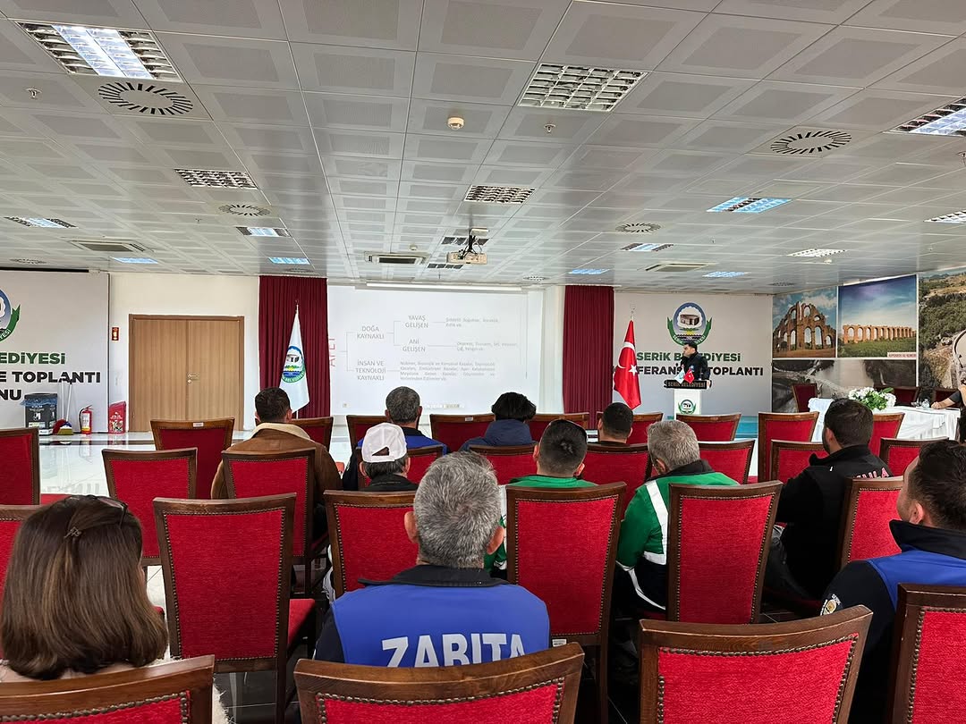 Serik Belediyesi Personeline Afet Farkındalık Eğitimi