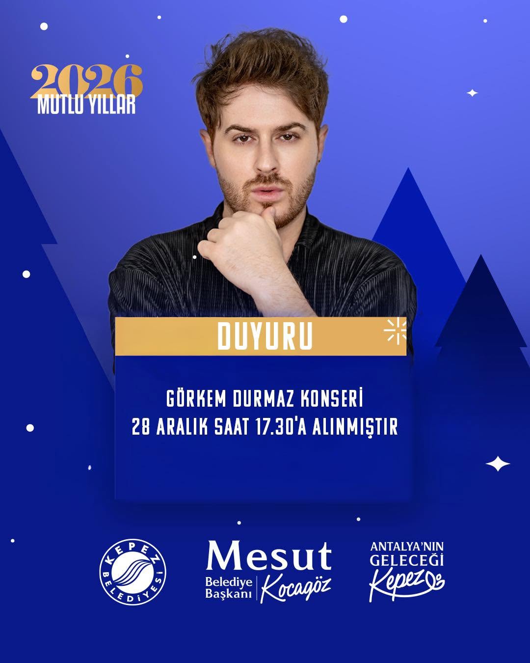 Kepez'de Görkem Durmaz Konseri Tarihi Değişti