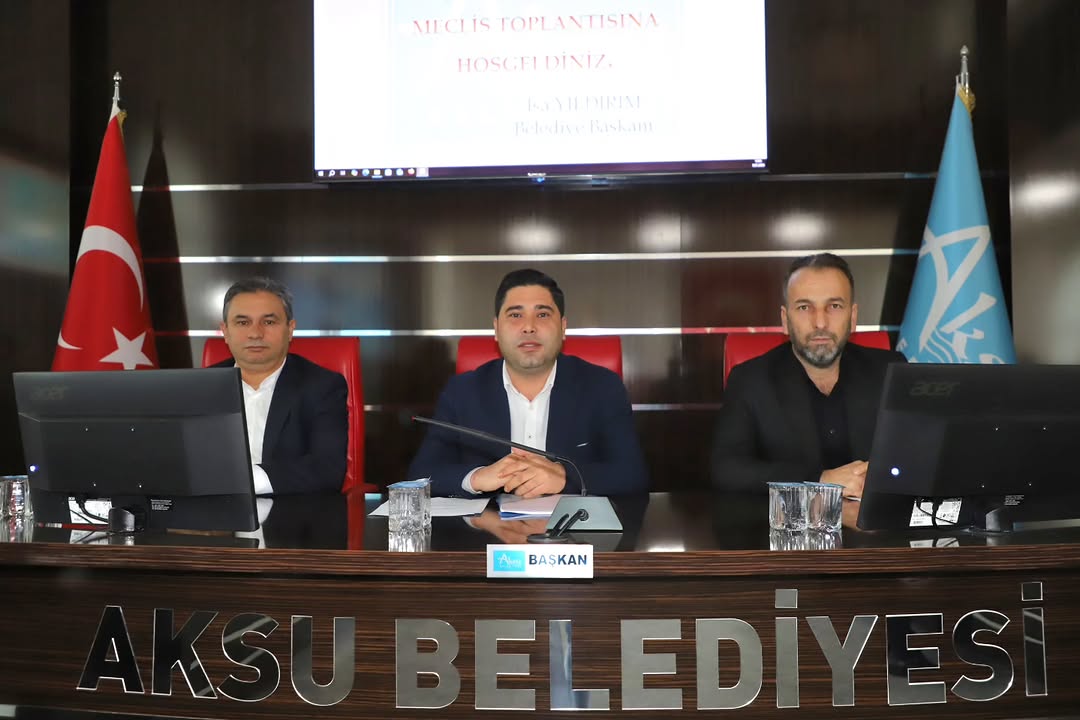Antalya Aksu Belediyesi Ocak Ayı Meclis Toplantısı Gerçekleştirildi
