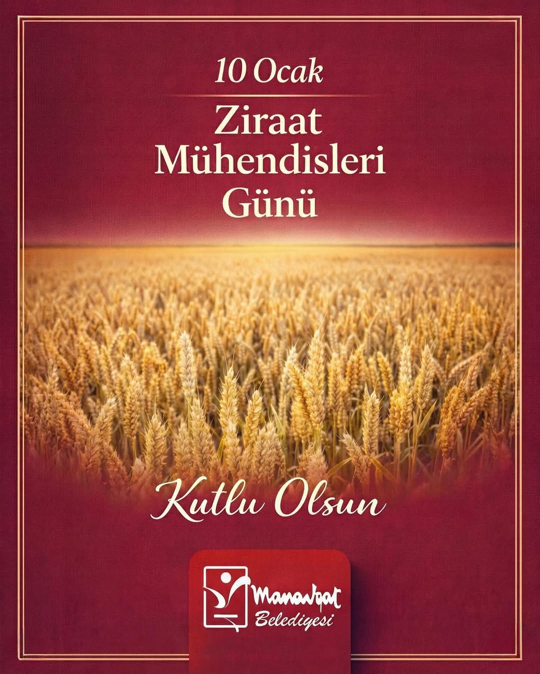 Manavgat'ta 10 Ocak Ziraat Mühendisleri Günü Kutlandı