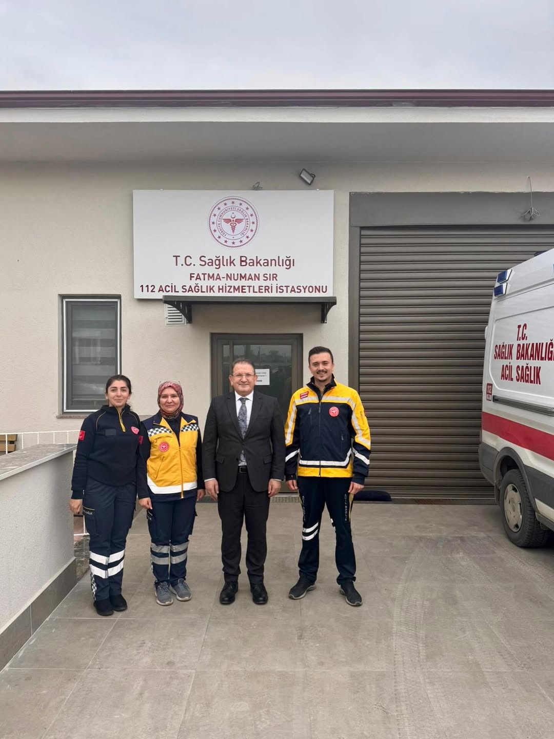 Antalya İl Sağlık Müdürü'nden 112 Acil Servis Personeline Ziyaret