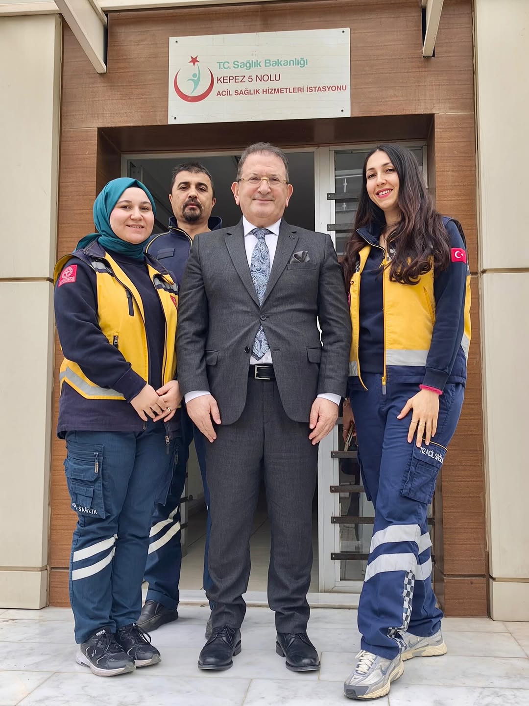 Antalya'da Acil Sağlık Çalışanları Ziyaret Edildi