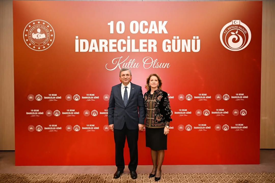 Antalya'da 10 Ocak İdareciler Günü Kutlaması