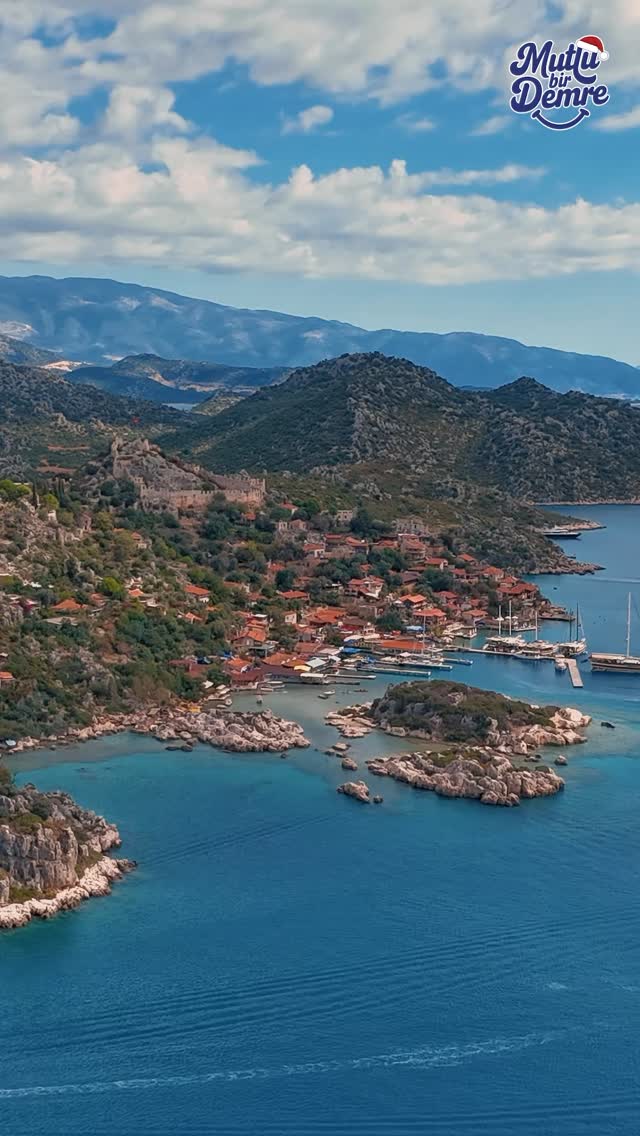 Demre'nin İncisi Kale Üçağız, 2025 Yılının En İyi Turizm Köyü Seçildi