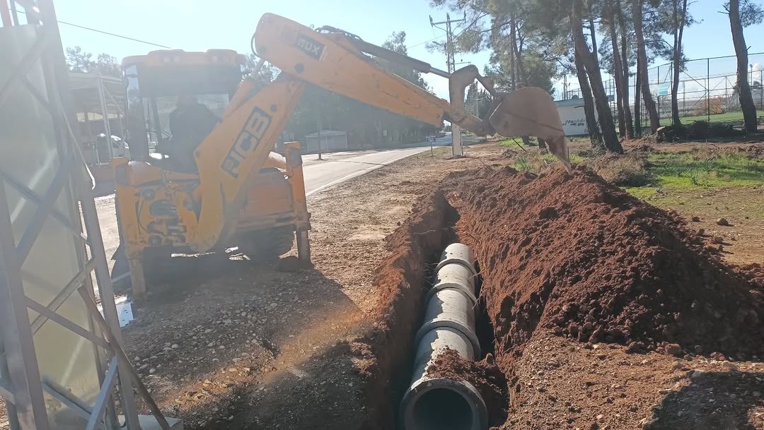 Antalya Aksu'da Kurşunlu Mahallesi'ne Yağmur Suyu Drenaj Hattı