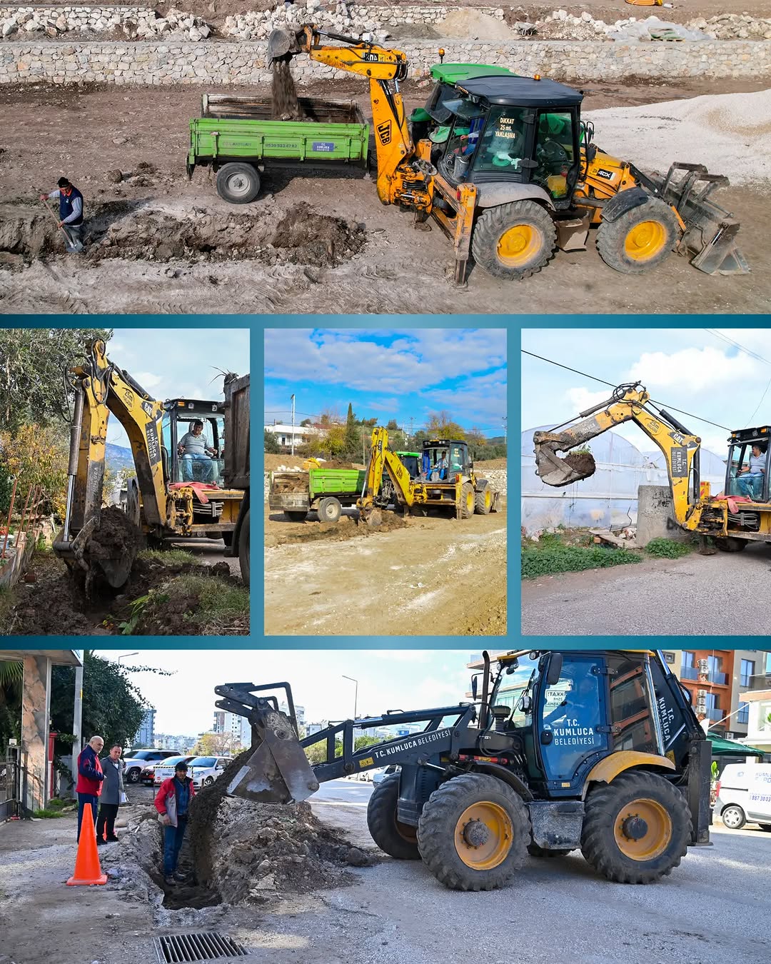 Kumluca'da Altyapı ve Çevre Düzenlemesi Çalışmaları Tamamlandı