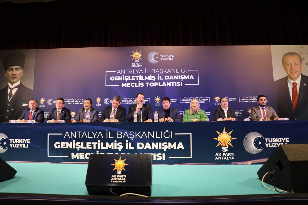 Antalya'da AK Parti Genişletilmiş İl Danışma Meclisi Toplantısı Yapıldı
