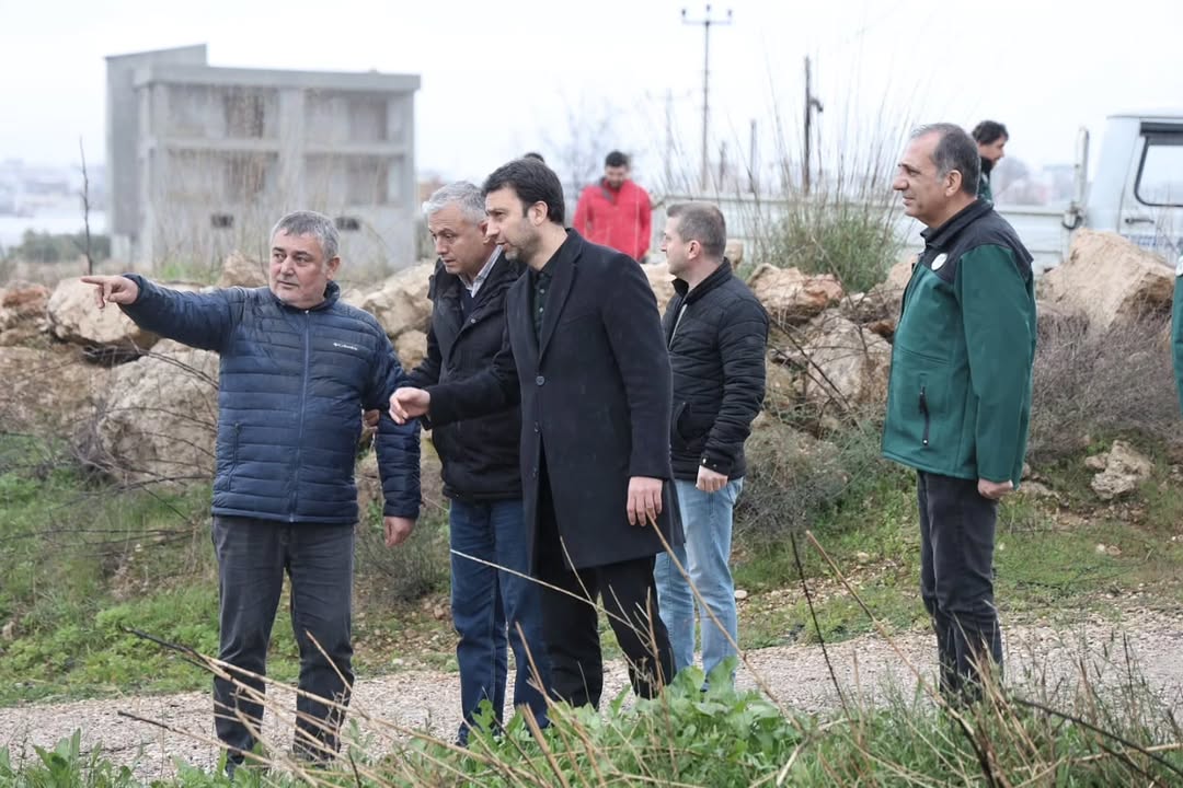 Antalya Aksu'da Sel Sonrası İncelemeler ve Koordinasyon Toplantısı