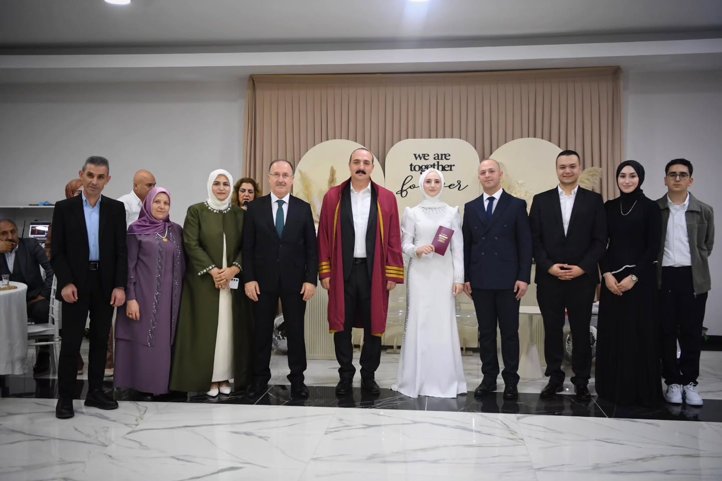 Antalya'da Genç Çiftin Nikah Töreni