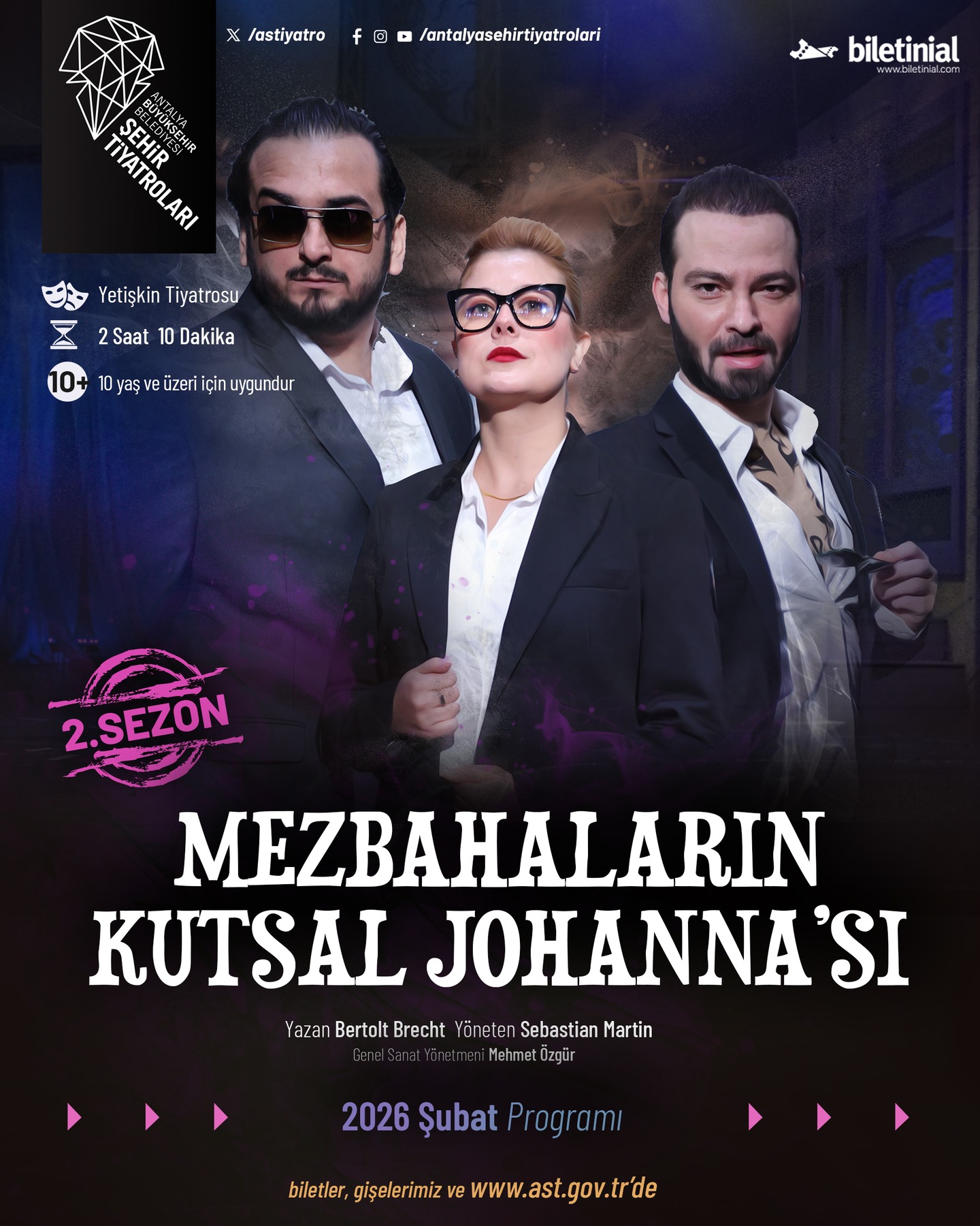 Antalya Şehir Tiyatroları, Bertolt Brecht'in