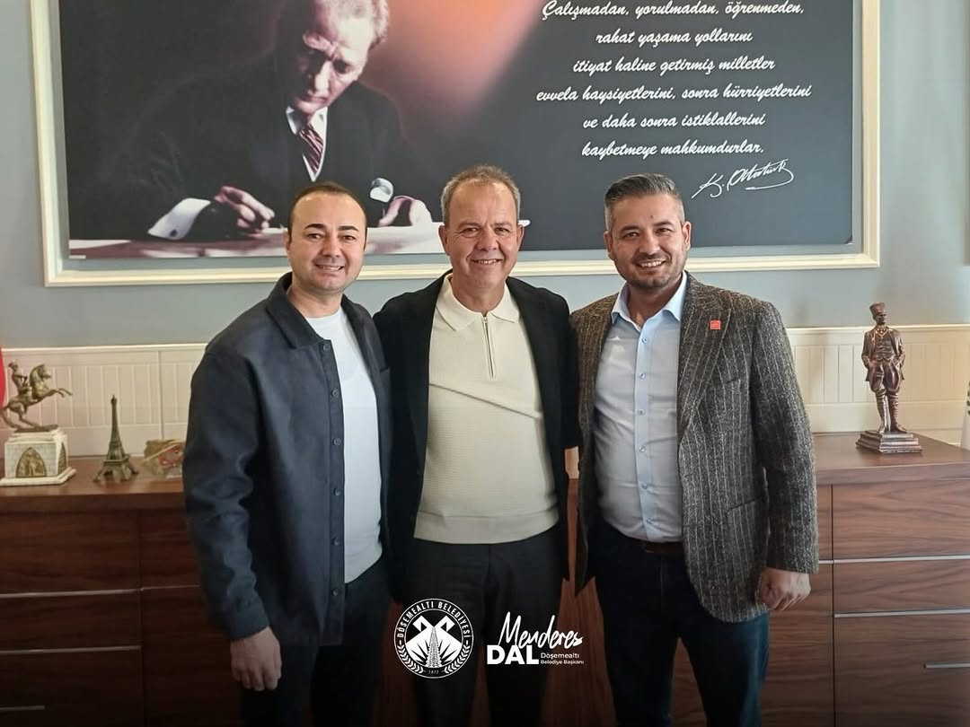 CHP'li İlçe Başkanları Döşemealtı Belediyesi'ne Ziyarette Bulundu