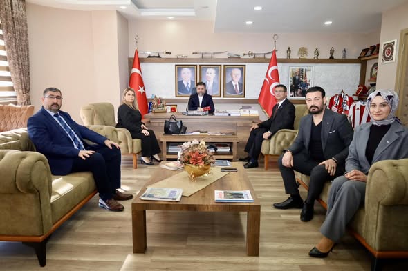 MHP Antalya İl Başkanı'na Ülkü Ocakları'ndan Ziyaret