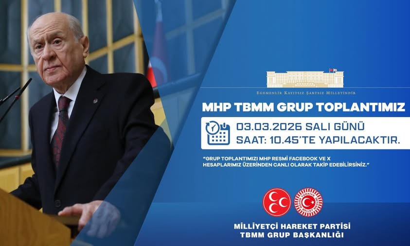 MHP TBMM Grup Toplantısı Yarın Yapılacak