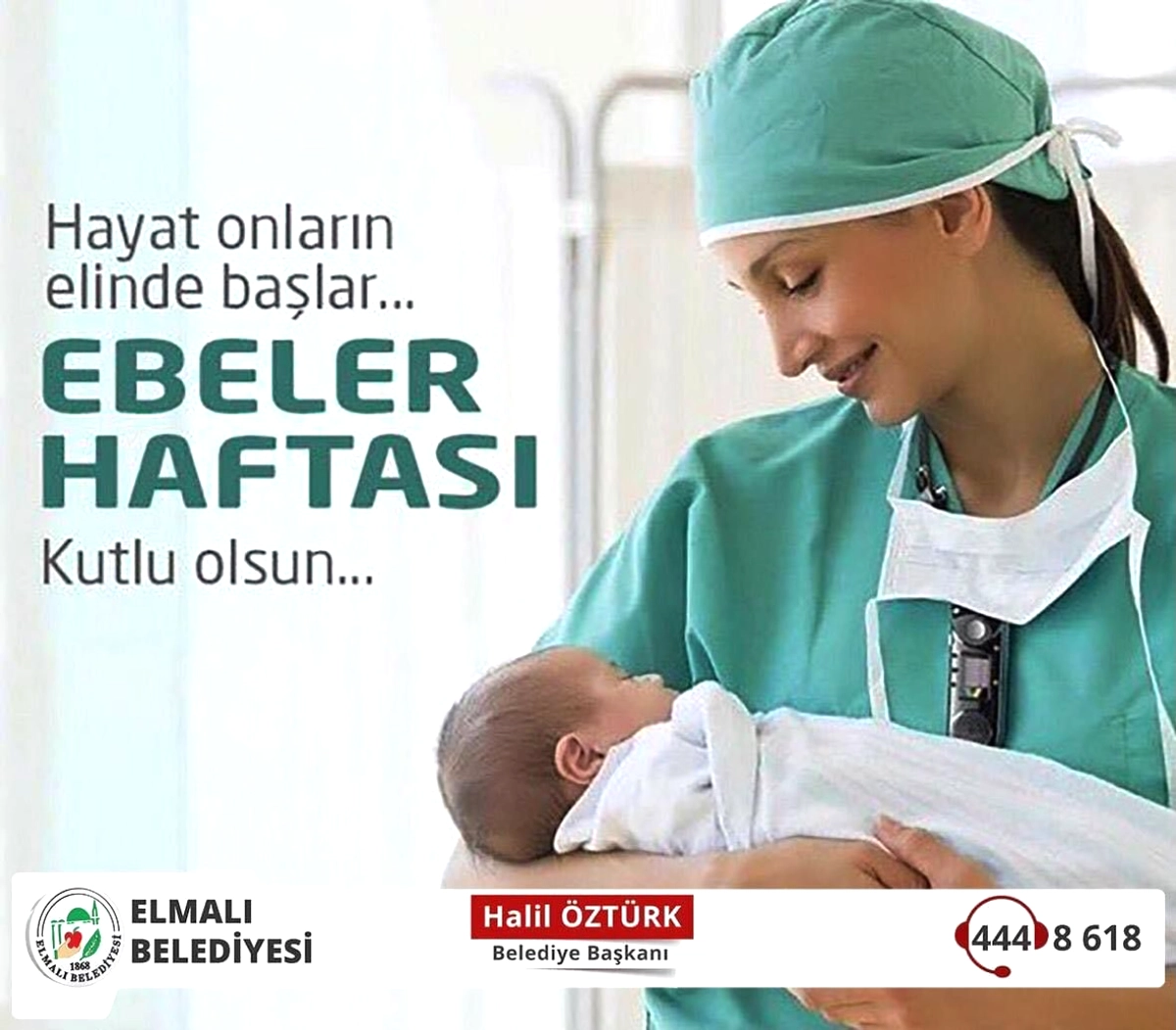 Elmalı'da Ebeler Haftası Kutlandı | Sağlığın Görünmeyen Kahramanları