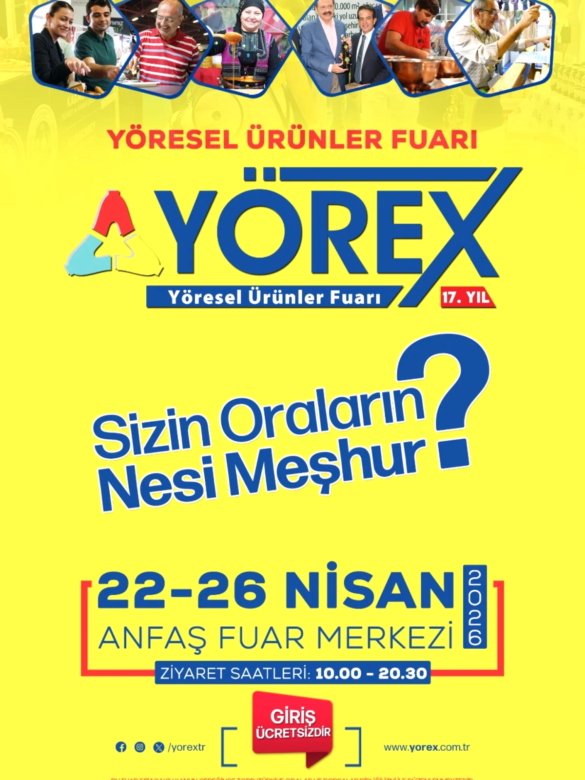 Antalya YÖREX Fuarı Başlıyor: Anadolu Lezzetleri Sahne Alıyor