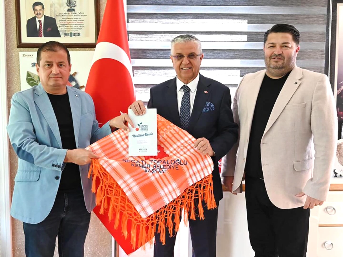 Kumluca'dan Antalya'ya Festival Davet Heyeti