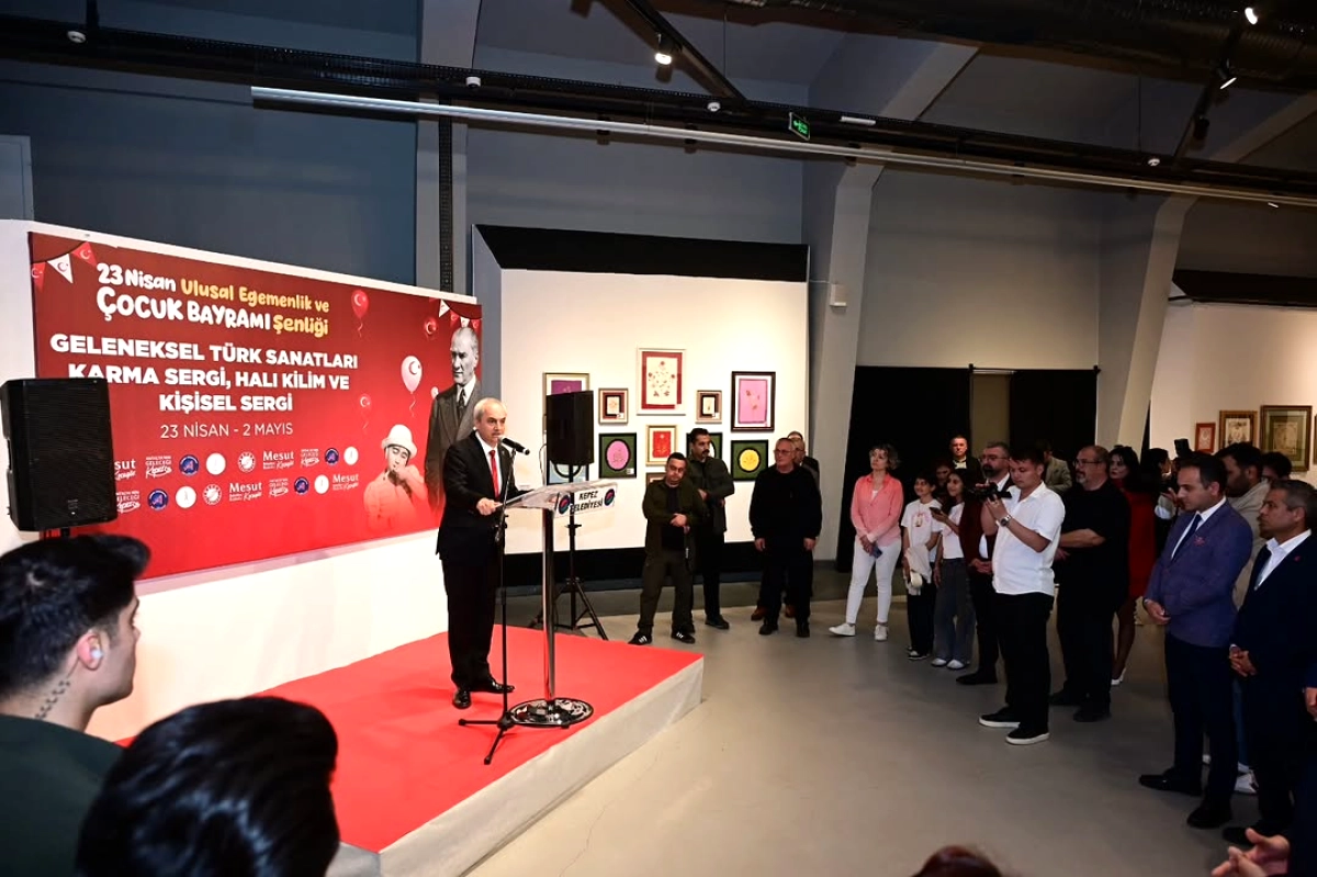 Kepez'de Geleneksel Türk Sanatları Sergisi | 2 Mayıs'a Kadar Ücretsiz