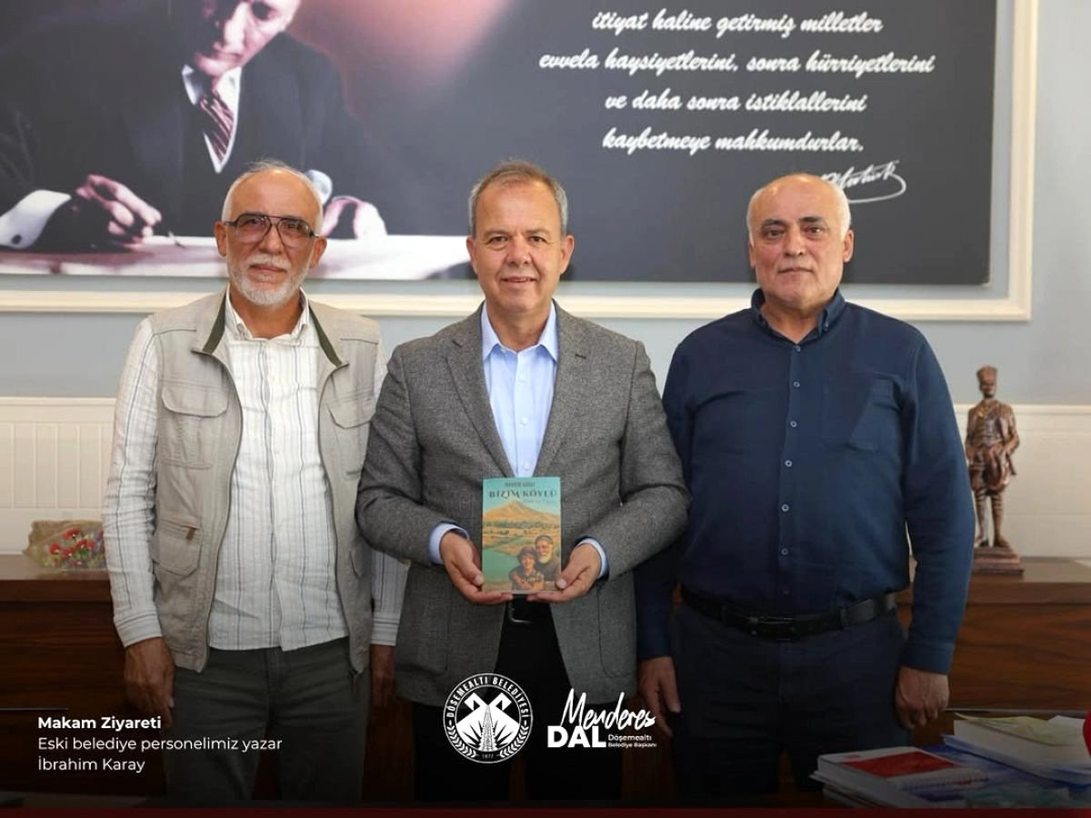 Döşemealtı'nda Eski Personelden Anlamlı Ziyaret