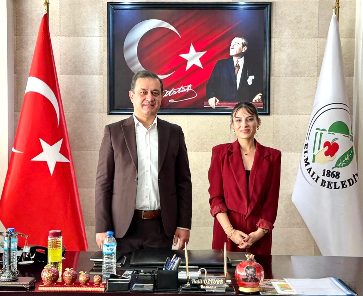 Elmalı Belediyesi Korkuteli Birim Müdürü Derya Demir'i Ağırladı