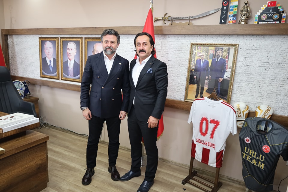 MHP Antalya İl Başkanlığı'na Ülkü Ocakları Kütahya Eski Başkanı Mutlu'dan Ziyaret