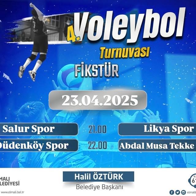 Elmalı'da Dostluk ve Kardeşlik Turnuvası Coşkusu: Çarşamba Gününün Maçları Tamamlandı
